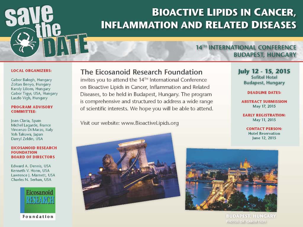 Bioactive Lipids Conference_Budapest2015