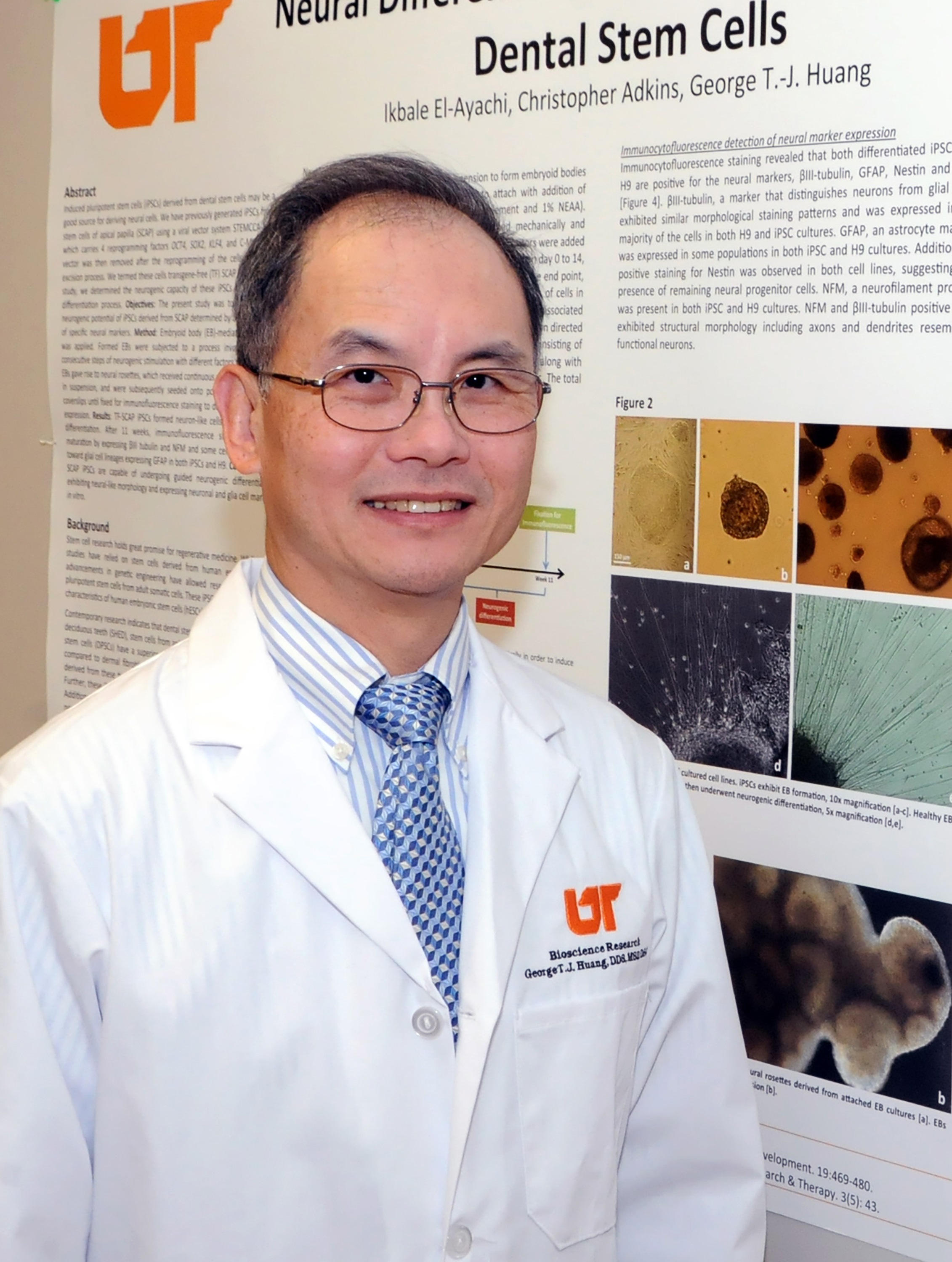 Dr. George Huang is the 2015 Recipient of the Distinguished Scientist Award in Pulp Biology and Regeneration from the International Association for Dental Research. 