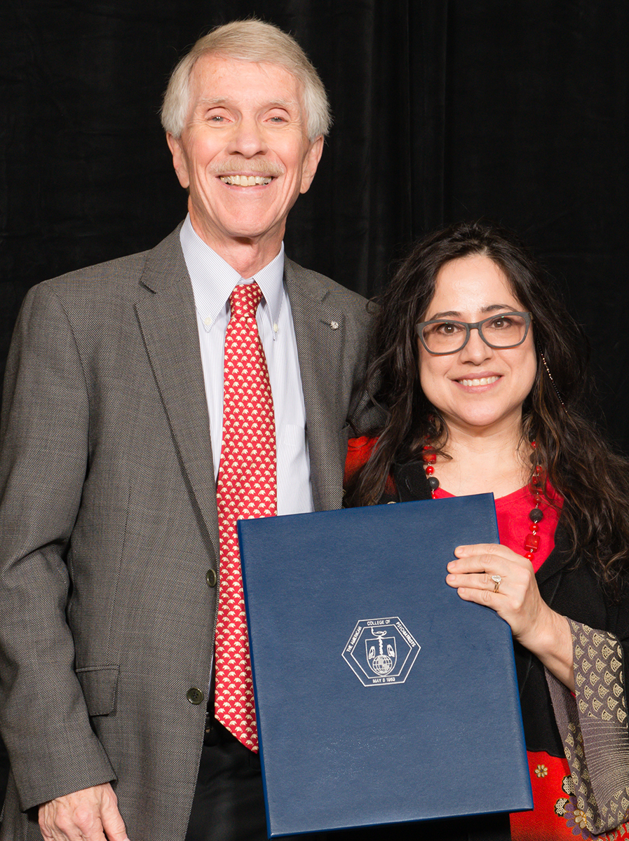 Valerie K. Arnold 2015 American College of Psychiatrists Inductee 