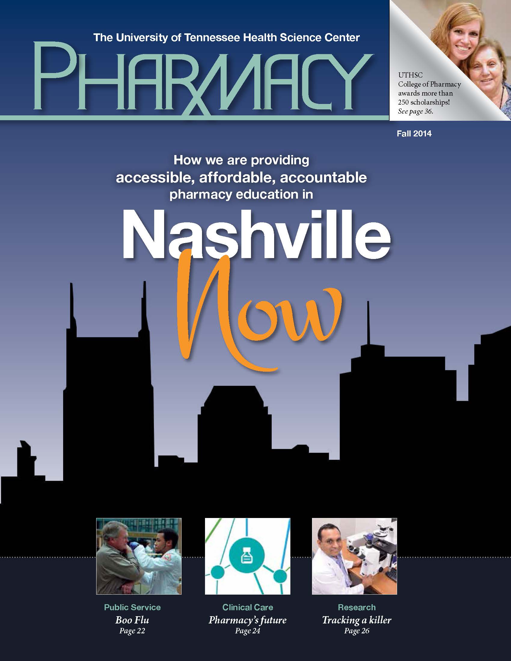 College of Pharmacy Fall 2014 alumni magazine