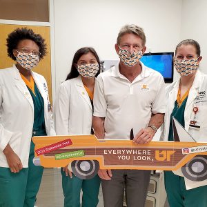 UT System President Randy Boyd meets with UTHSC PA Students.