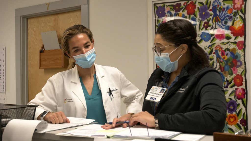 Dr. Arnold and her team expanded the practice early in the pandemic to include testing and vaccination at a separate facility.