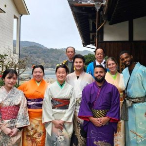 Photo of pharmacy student in Japan