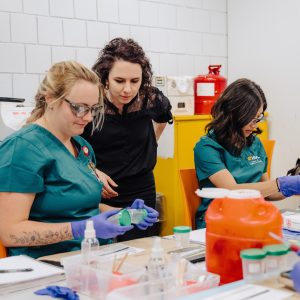 Photo of Pathologists' Assistant students receiving instruction